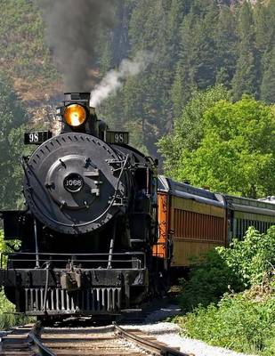 Book cover for Locomotive Coming Around the Bend, Jumbo Oversized