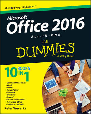 Book cover for Office 2016 All-in-One For Dummies