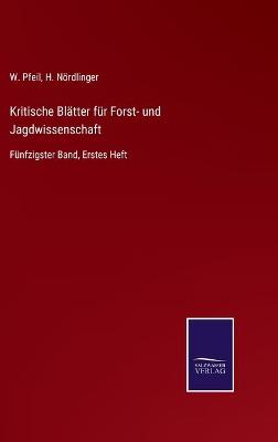 Book cover for Kritische Blätter für Forst- und Jagdwissenschaft
