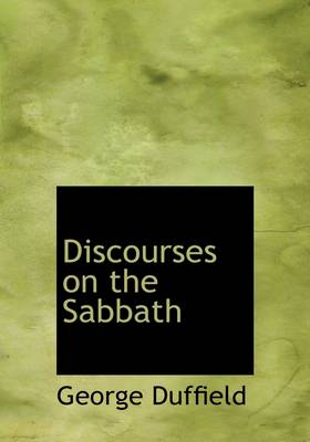 Book cover for Discourses on the Sabbath