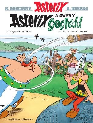 Book cover for Asterix a Gwŷr y Gogledd
