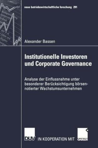 Cover of Institutionelle Investoren und Corporate Governance