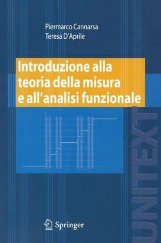 Cover of Introduzione Alla Teoria Della Misura E All'analisi Funzionale