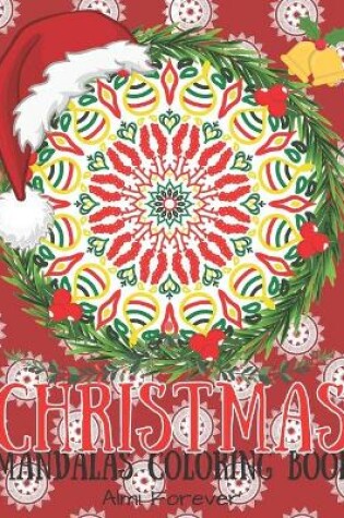 Cover of Christmas Mandalas Coloring Book