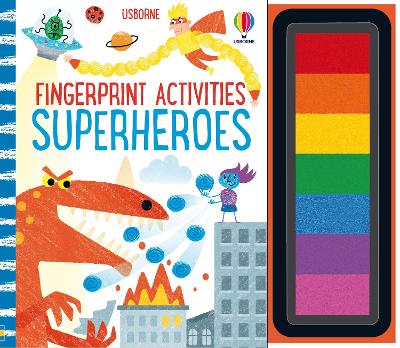 Book cover for Fingerprint Activities Superheroes