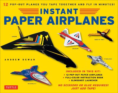 Book cover for Instant Paper Airplanes for Kids