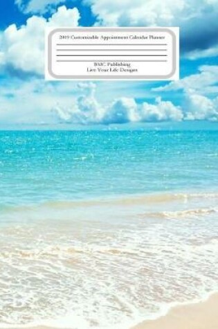 Cover of Appointment Calendar Planner Beach 2019
