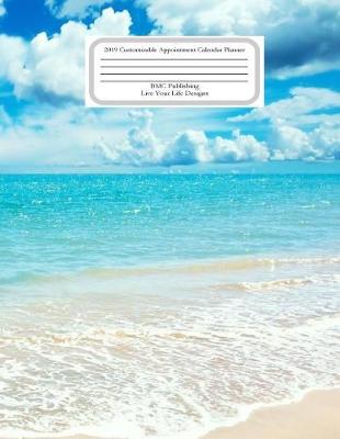 Book cover for Appointment Calendar Planner Beach 2019