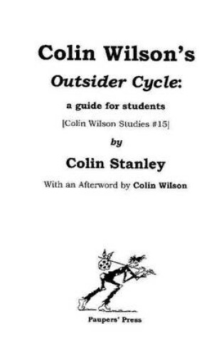 Cover of Colin Wilson's 'Outsider Cycle'