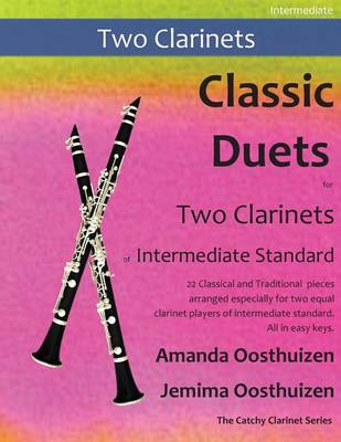 Book cover for Classic Duets for Two Clarinets of Intermediate Standard