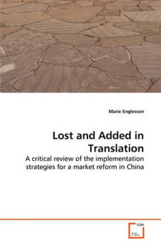 Cover of Lost and Added in Translation