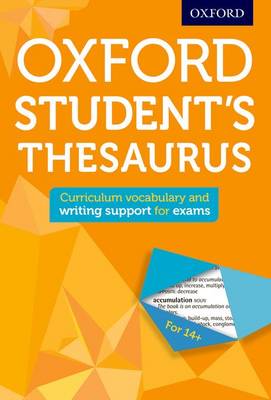 Book cover for Oxford Student's Thesaurus