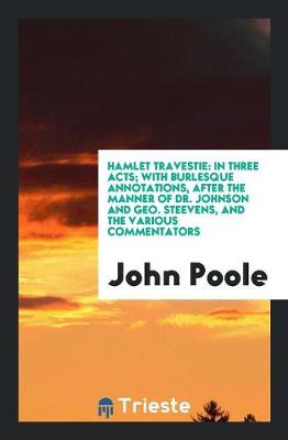 Book cover for Hamlet Travestie