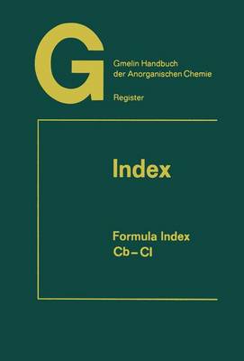 Book cover for Gmelin Handbuch Der Anorganischen Chemie