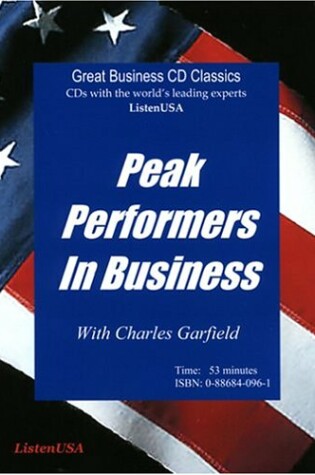 Cover of Peak Performers in Business/Cassette