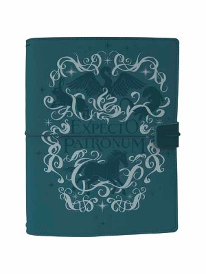 Book cover for Harry Potter: Expecto Patronum Traveler's Notebook Set