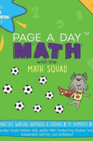 Cover of Page a Day Math Addition & Math Handwriting Book 5 Set 2