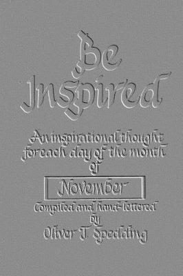 Book cover for Be Inspired - November (Embossed)