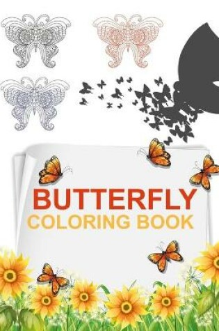 Cover of Butterfly Coloring Book