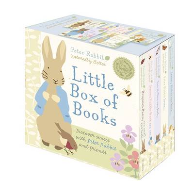 Book cover for Peter Rabbit Naturally Better: Little Box of Books