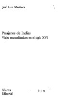 Book cover for Pasajeros de Indias