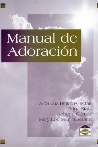 Cover of Manual de Adoracion