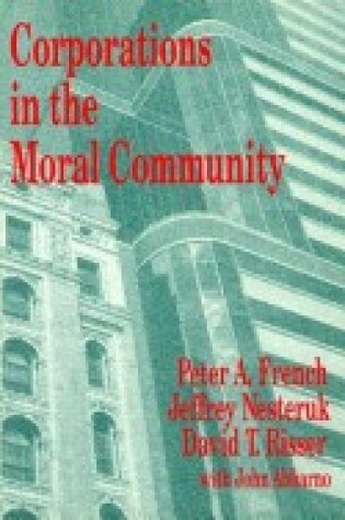 Cover of Corporations in the Moral Community