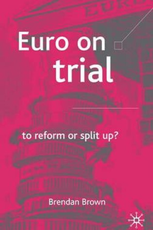 Cover of Euro on Trial