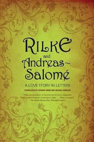 Cover of Rilke and Andreas-Salome