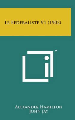 Book cover for Le Federaliste V1 (1902)