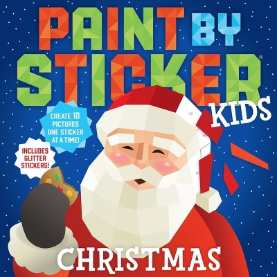 Book cover for Paint by Sticker Kids: Christmas