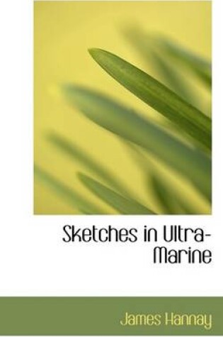 Cover of Sketches in Ultra-Marine