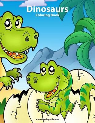 Cover of Dinosaurs Coloring Book