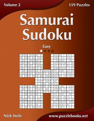 Book cover for Samurai Sudoku - Easy - Volume 2 - 159 Puzzles