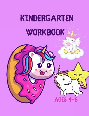 Book cover for Kindergarten Workbook Ages 4-6