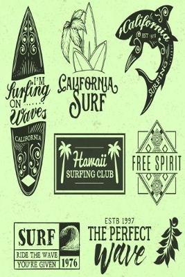 Book cover for California Surf Notebook