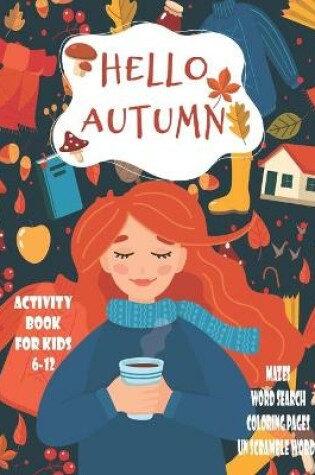 Cover of Hello Autumn Activity Book For Kids