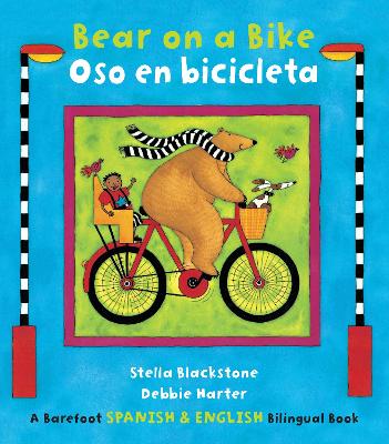 Book cover for Bear on a Bike / Oso en bicicleta