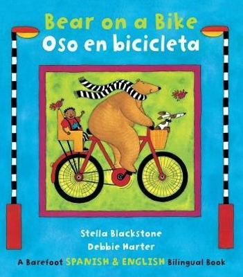 Book cover for Bear on a Bike / Oso en bicicleta