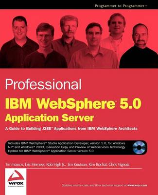 Book cover for Professional IBM Websphere 5.0 Application Server