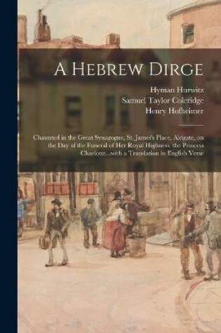 Cover of A Hebrew Dirge