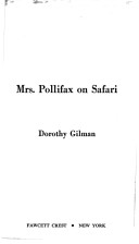 Book cover for Mrs.Pollifax Safari