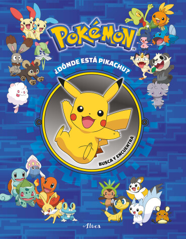 Book cover for Pokémon: ¿Dónde está Pikachu? Busca y encuentra / Pokémon Seek and Find: Pikachu