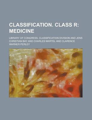 Book cover for Classification. Class R