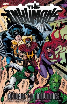 Book cover for Inhumans: Beware the Inhumans