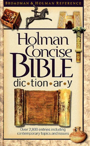 Cover of Concise Holman Bible Dictionary