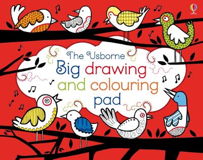 Cover of Big Drawing and Colouring pad