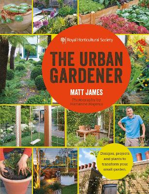Book cover for RHS The Urban Gardener