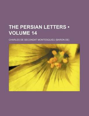 Book cover for The Persian Letters (Volume 14)