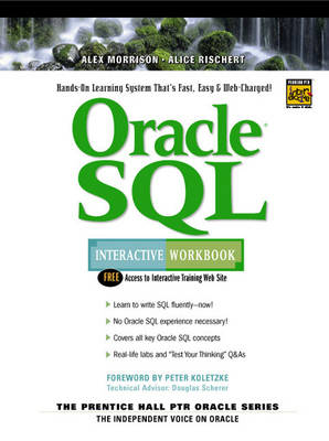 Book cover for Oracle SQL Interactive Workbook